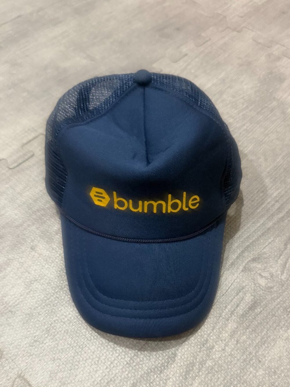 Blue Bumble Hat